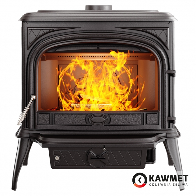 фото Чугунная печь KAWMET Premium S6 (13,9 кВт)