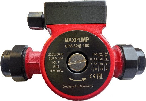 фото Циркуляционный насос MAXPUMP UPS 32/6-180