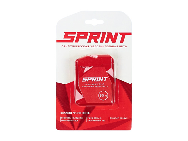 фото Нить для герметизации резьбовых соединений Sprint набор катушек 2х50