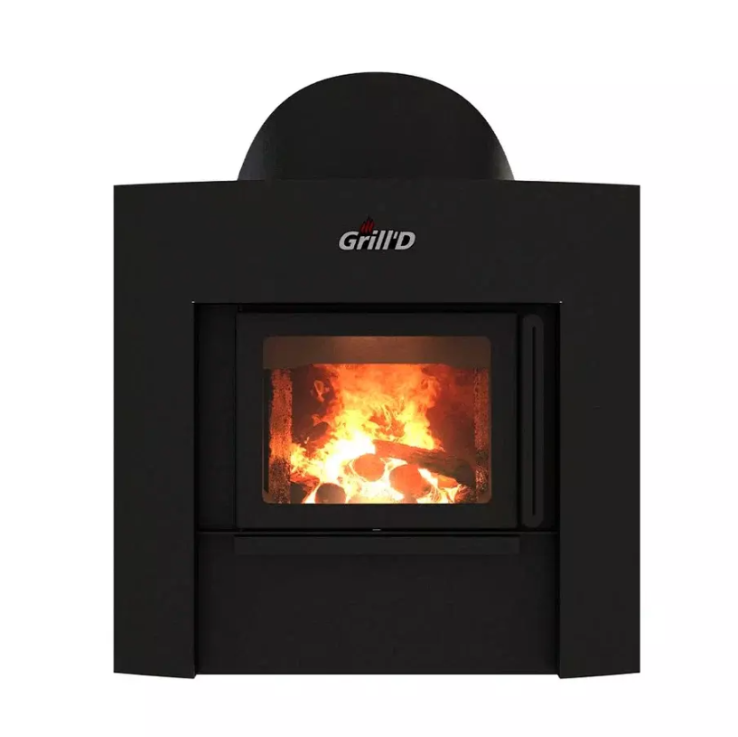 фото Дровяная банная печь Grill'D Aurora 160 Window (дверца со стеклом)