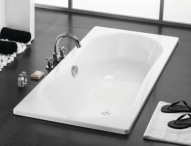 фото Стальная ванна DUO COMFORT 3,5 180*80 (слив по центру, комплект шумоизоляции)