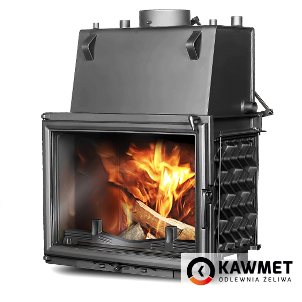 фото Каминная топка Kawmet W11 СО 18 кВт с водяным контуром