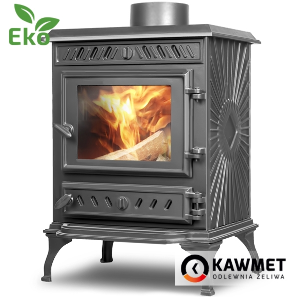 фото Чугунная печь KAWMET P3 (7.4 кВт) EKO