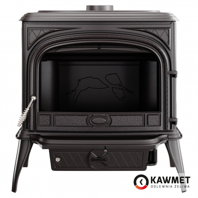 фото Чугунная печь KAWMET Premium S6 (13,9 кВт)