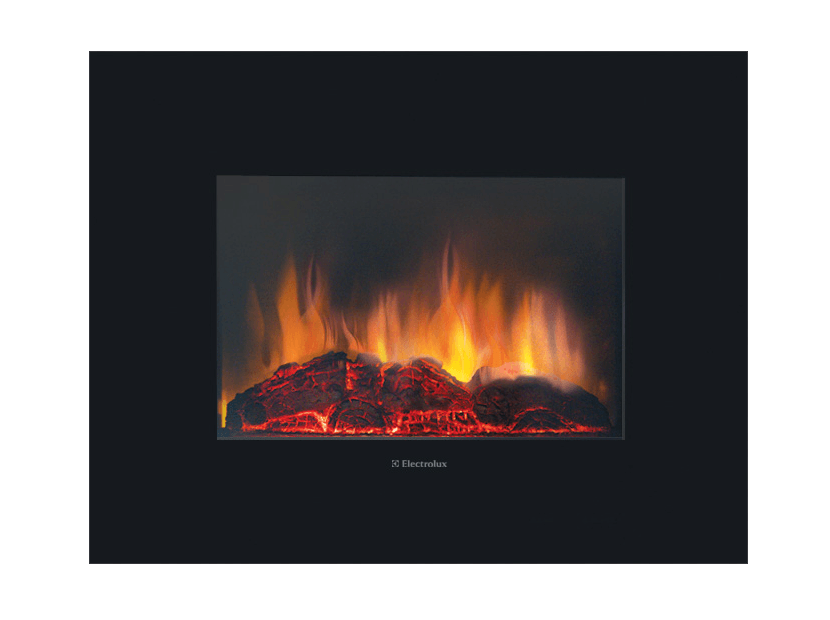 фото Электрический камин Electrolux EFP/W-1100ULS