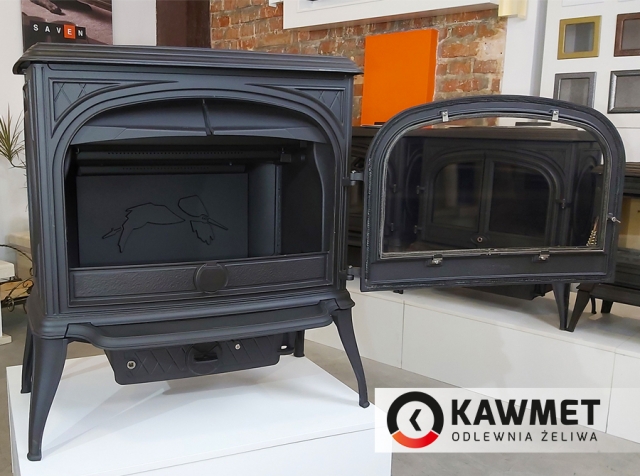 фото Чугунная печь KAWMET Premium S6 (13,9 кВт)