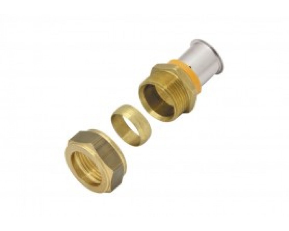 фото Соединитель латунный Compression Kan-therm Press