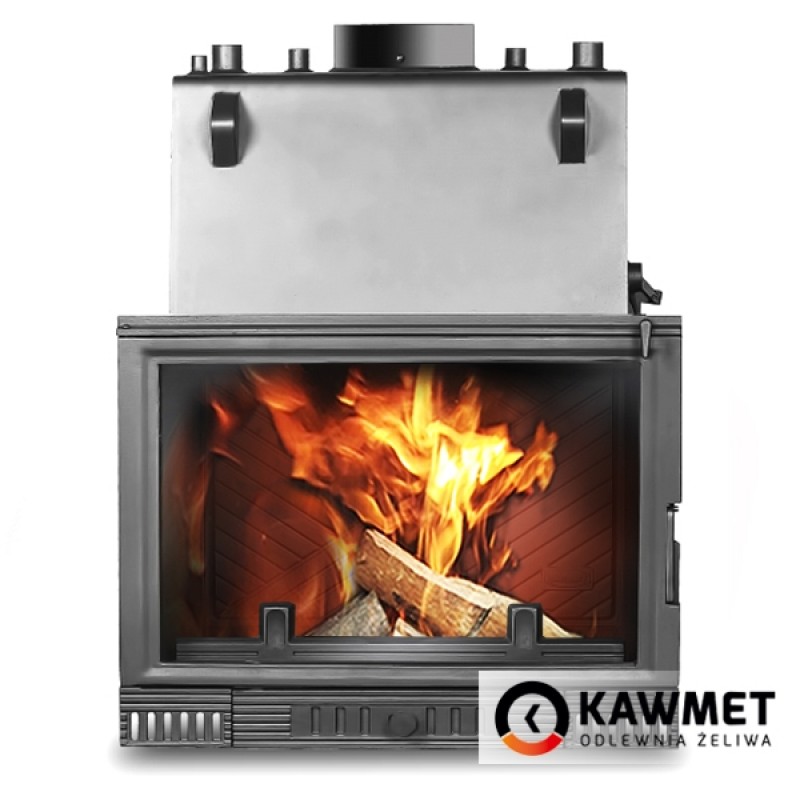 фото Каминная топка Kawmet W1 СО 18,7кВт с водяным контуром
