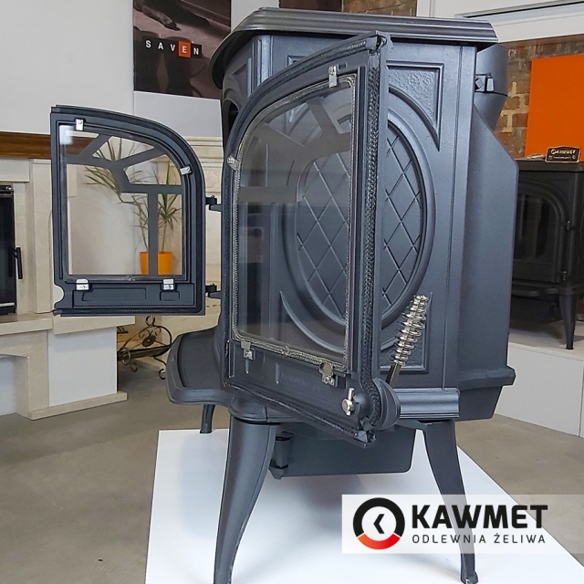 фото Чугунная печь KAWMET Premium S10 (13,9 кВт)