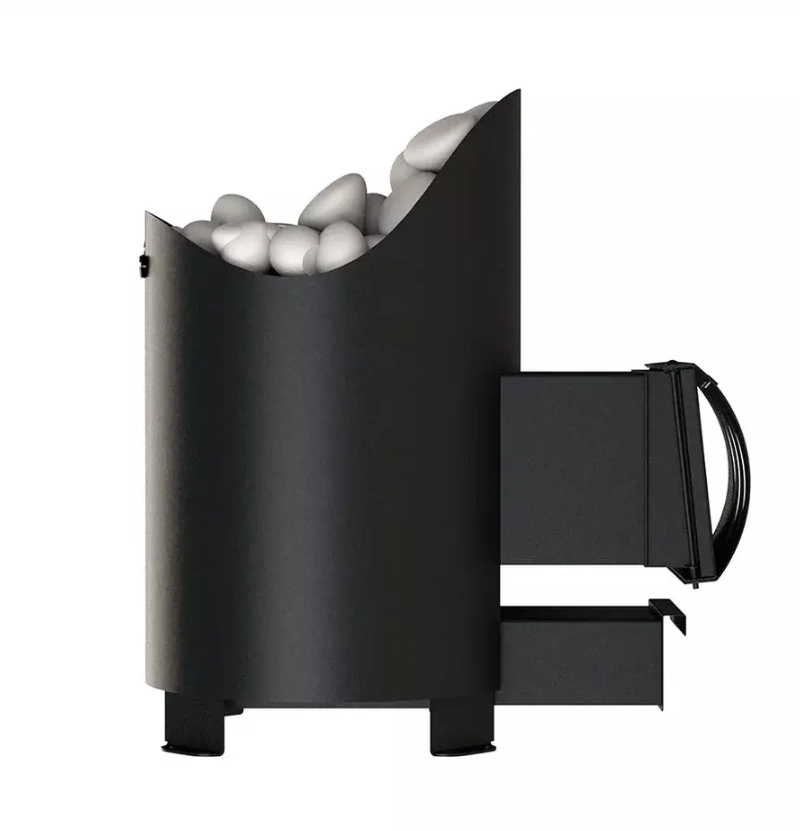 фото Дровяная банная печь Grill'D Aurora Mini Long (дверца без стекла)