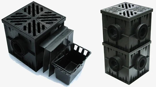 фото ДОЖДЕПРИЕМНИК POLYMAX BASIC 30*30 КОМПЛЕКТНЫЙ 