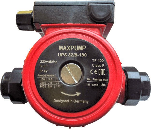 фото Циркуляционный насос MAXPUMP UPS 32/8-180