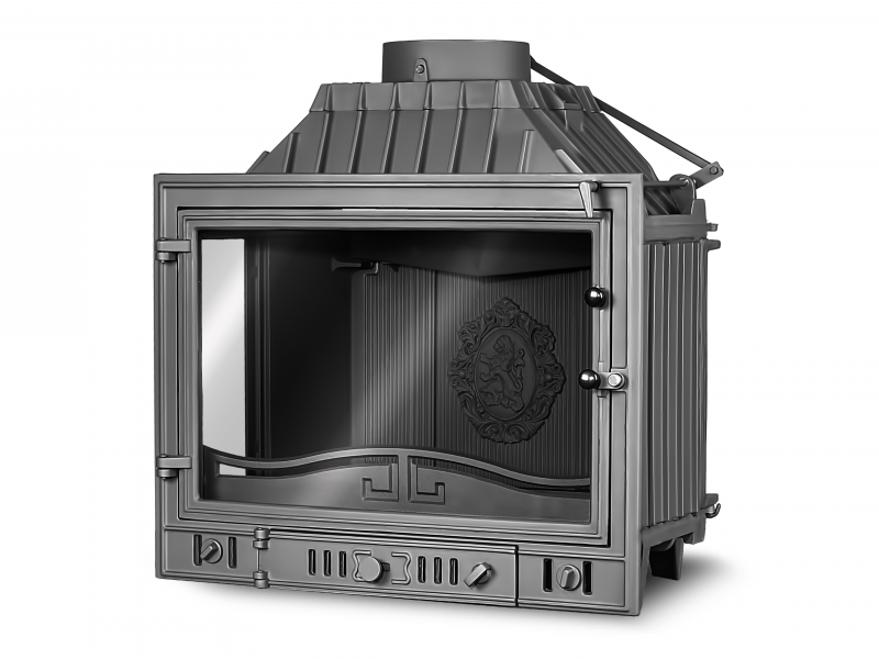 фото Каминная топка Kawmet W4 LB/PB-14,5 кВт с левым/правым стеклом