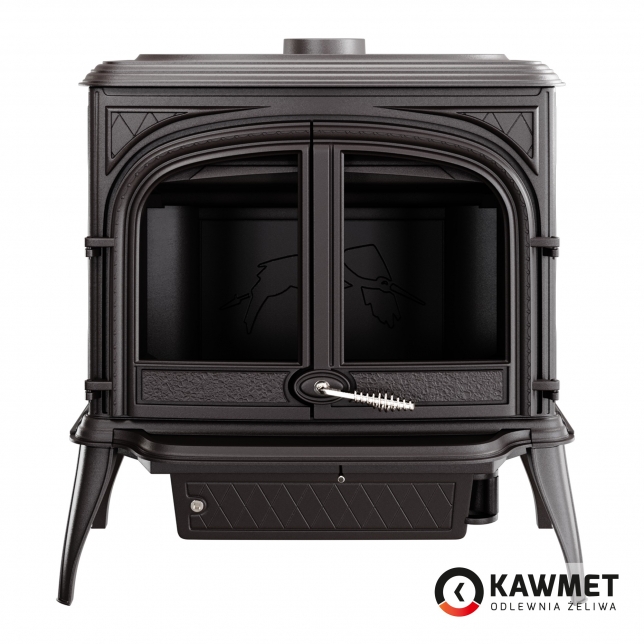 фото Чугунная печь KAWMET Premium S7 (11,3 кВт)