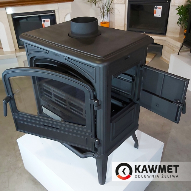 фото Чугунная печь KAWMET Premium S13 (10 кВт)
