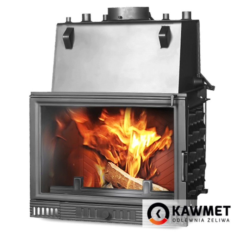 фото Каминная топка Kawmet W1 СО 18,7кВт с водяным контуром