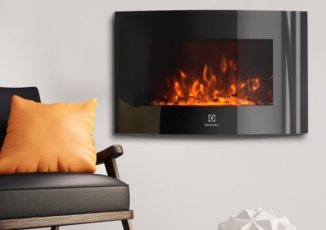 фото Электрический камин Electrolux EFP/W-1200URLS (белый)