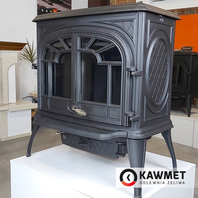 фото Чугунная печь KAWMET Premium S10 (13,9 кВт)