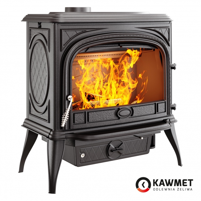 фото Чугунная печь KAWMET Premium S6 (13,9 кВт)