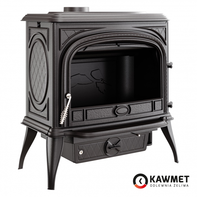 фото Чугунная печь KAWMET Premium S6 (13,9 кВт)