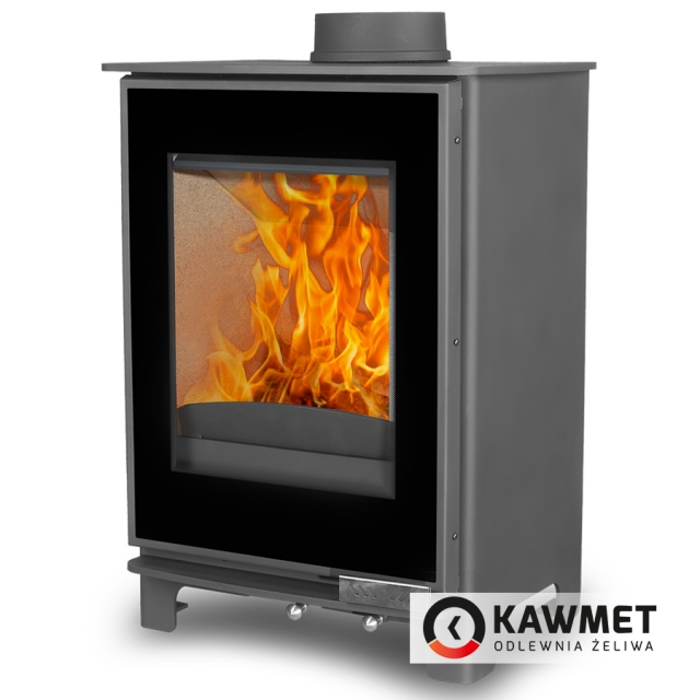фото Чугунная печь KAWMET Premium S17 Dekor (4,9 кВт)
