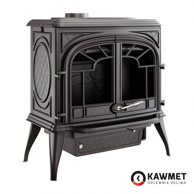 фото Чугунная печь KAWMET Premium S10 (13,9 кВт)