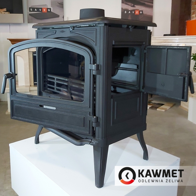 фото Чугунная печь KAWMET Premium S13 (10 кВт)