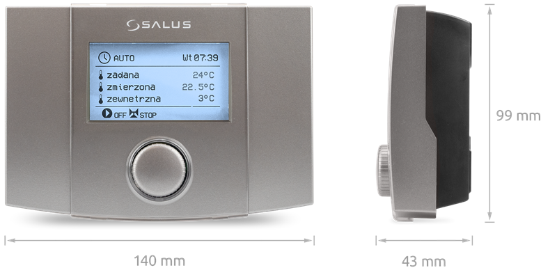фото Погодозависимый регулятор Salus WT100