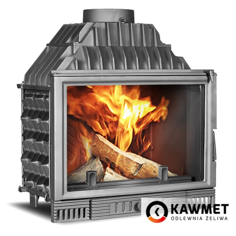 фото Каминная топка KAWMET W1-18 кВт Герб/Феникc