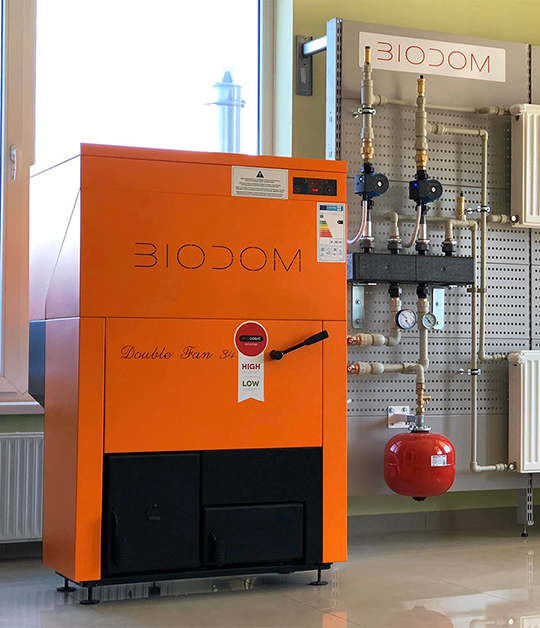 фото Пеллетный котeл BIODOM 27C5