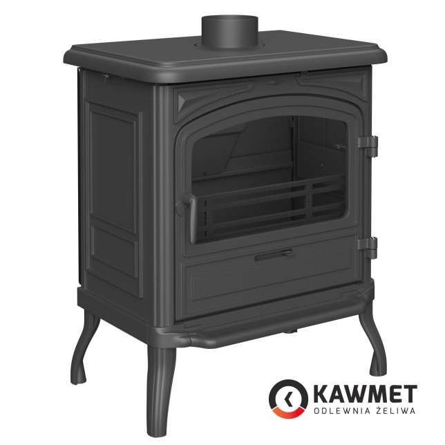 фото Чугунная печь KAWMET Premium S13 (10 кВт)