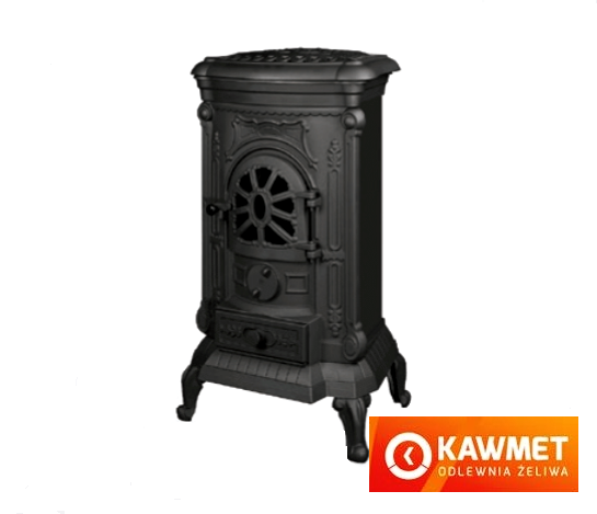 фото Чугунная печь KAWMET P9 (8 кВт) EKO