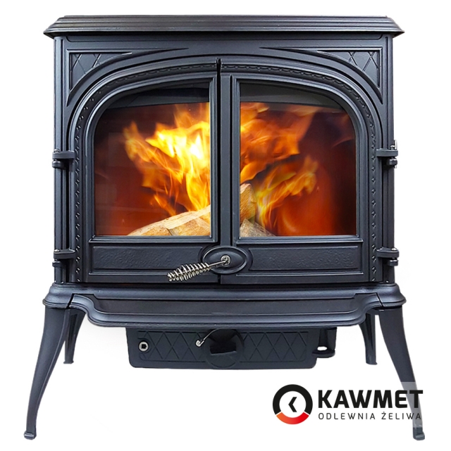 фото Чугунная печь KAWMET Premium S8 (13,9 кВт)