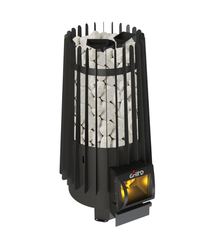 фото Дровяная банная печь Grill'D Cometa Vega 180 Short
