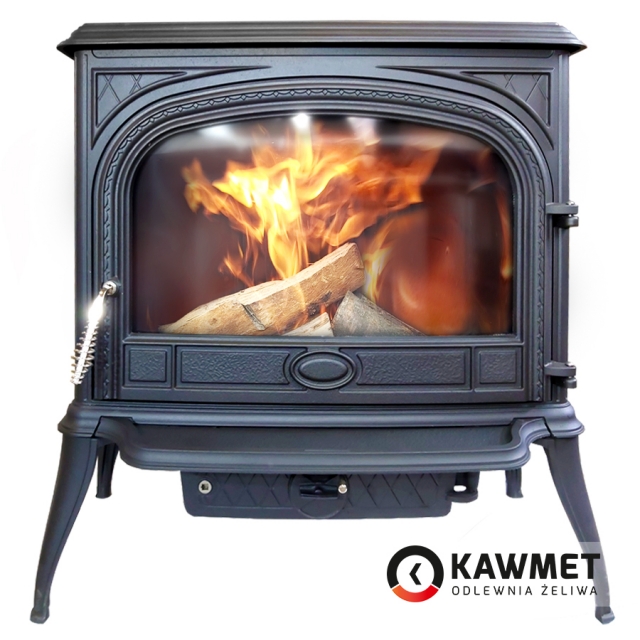 фото Чугунная печь KAWMET Premium S6 (13,9 кВт)