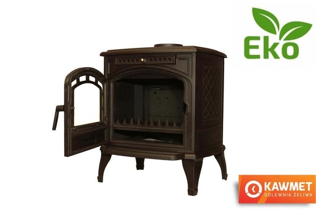 фото Чугунная печь KAWMET P7 (9,3 кВт) ECO