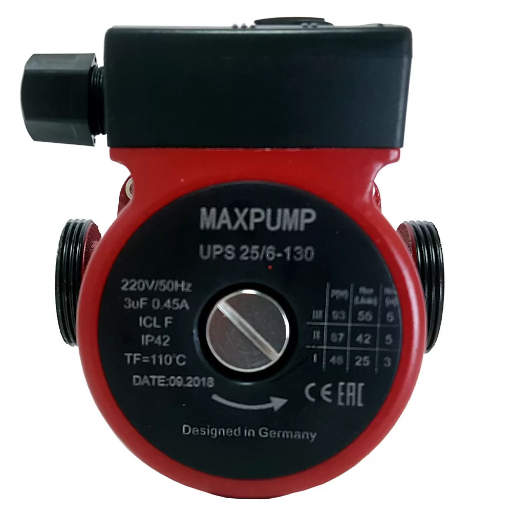 фото Циркуляционный насос MAXPUMP UPS 25/6-130