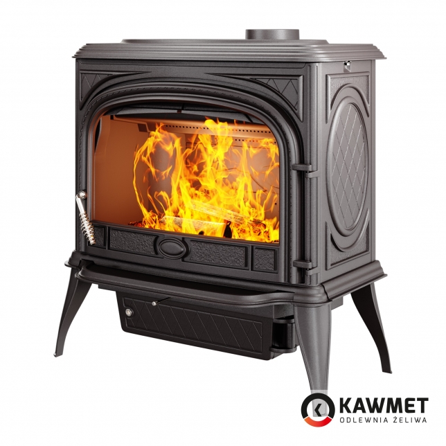 фото Чугунная печь KAWMET Premium S5 (11,3 кВт)