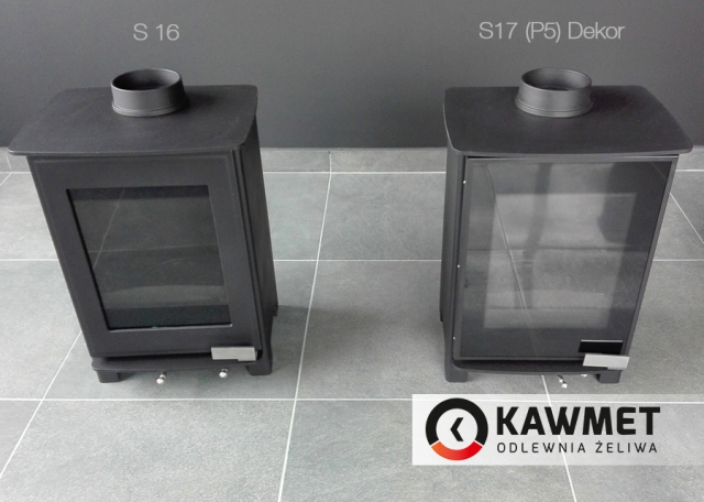 фото Чугунная печь KAWMET Premium S17 Dekor (4,9 кВт)