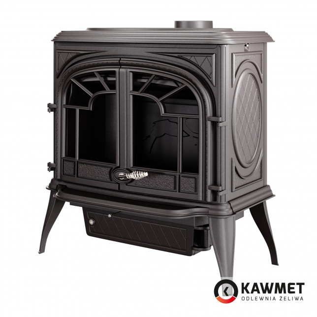 фото Чугунная печь KAWMET Premium S10 (13,9 кВт)