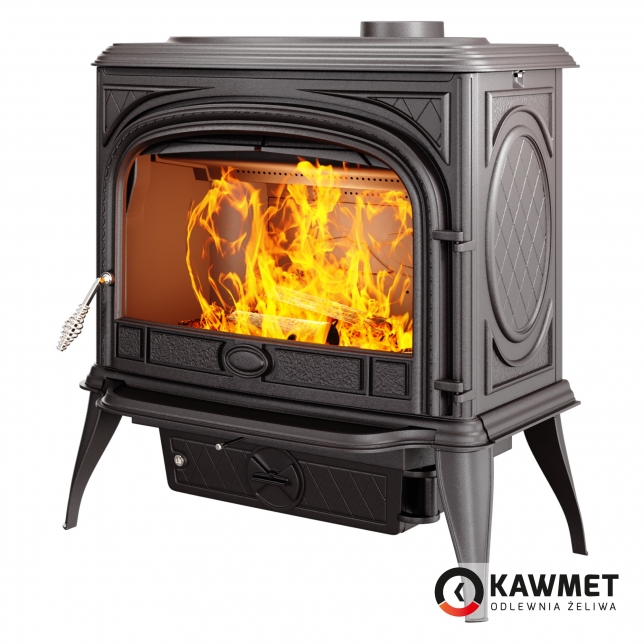 фото Чугунная печь KAWMET Premium S6 (13,9 кВт)