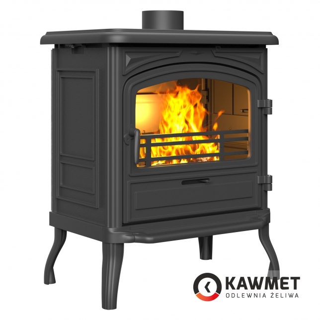 фото Чугунная печь KAWMET Premium S13 (10 кВт)