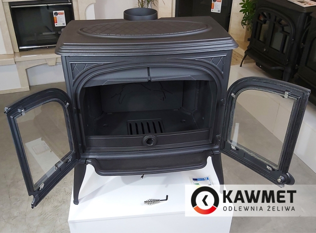 фото Чугунная печь KAWMET Premium S8 (13,9 кВт)