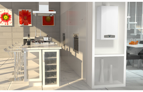 фото Газовый котел Ariston Cares XC 10 FF
